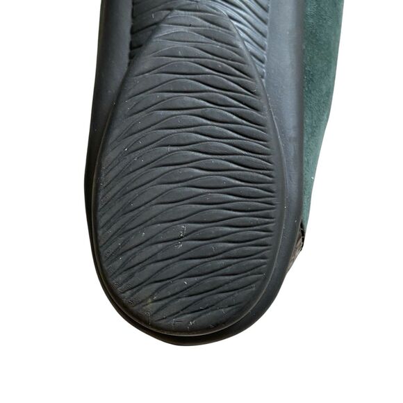 Clarks Gracelin Ballet Flats 7 EU 37.5 Dark Green Suede Leather Comfort - Picture 5 of 8